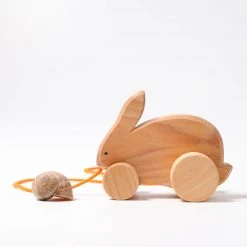 Grimms Toys Bobbing Rabbit - Pull Along