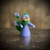 Fairies Handmade Wool Flower Fairy - Bellflower - White Toys