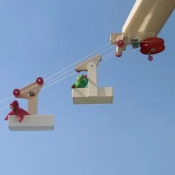 Kraul Mini Cable Car With 2 Gondalas And Station Toys