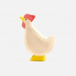 Ostheimer Handcrafted White Hen Toys