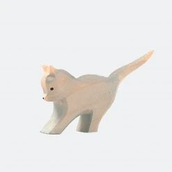 Ostheimer Toys Handcrafted Blue Bremer Cat