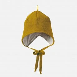 Disana Organic Boiled Merino Wool Hat - Gold Baby Wool
