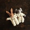 Nanchen Baby Gifts Handmade Organic Soft Sleeping Elephant Or Rabbit