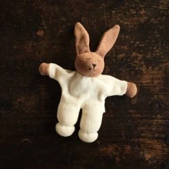 Nanchen Baby Gifts Handmade Organic Soft Sleeping Elephant Or Rabbit