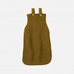 Disana Knitted Organic Merino Wool Sleeping Bag - Gold