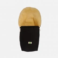Kaiser Organic Cotton/Sheepskin Car Seat/Carry Cot Footmuff - Black Home & Baby Care