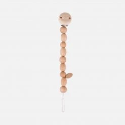 HEIMESS Soother Wooden Chain Clip/Holder