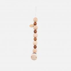 HEIMESS Light And Dark Wood Soother Chain Clip/Holder