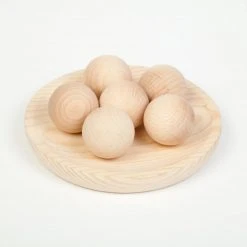 Grapat Toys Wooden Big Balls - 6 Pieces