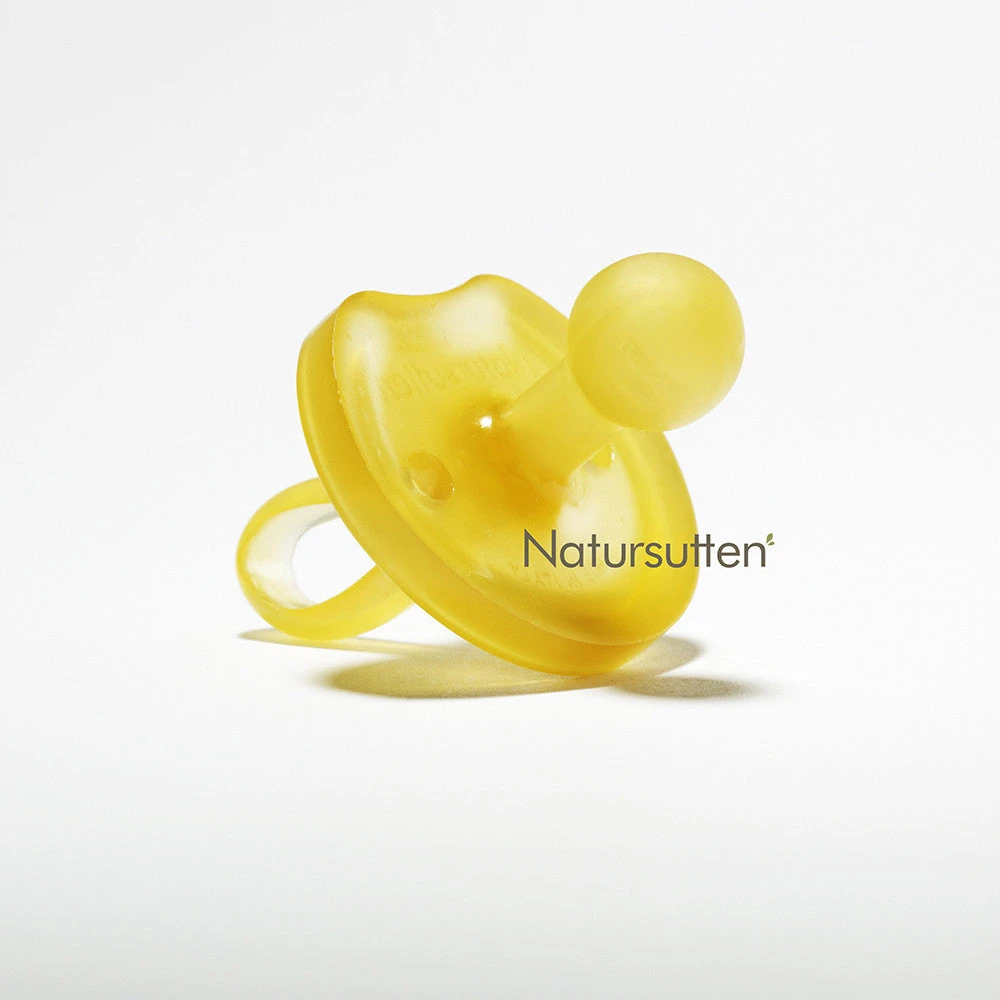 Natursutten Natural Rubber Soother/Pacifier - Butterfly - Round
