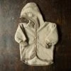 Cosilana Organic Merino Wool/Cotton Fleece Jacket - Latte Baby Wool