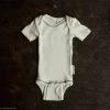 Engel Organic Cotton SS Body - Natural Cotton & Linen