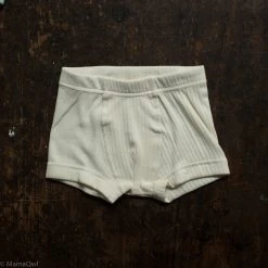 Engel Organic Cotton Underwear - Boys Pants - Natural Cotton & Linen