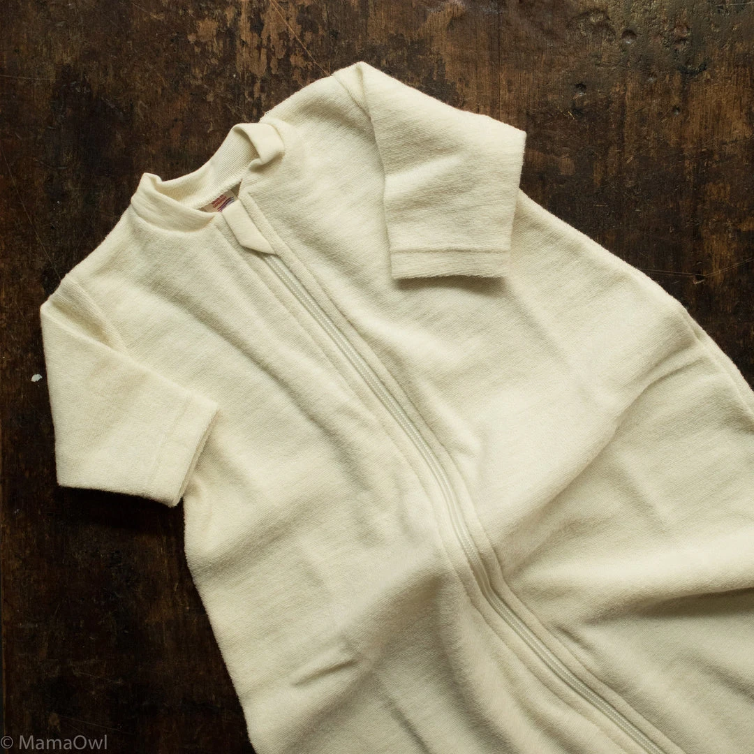 Engel Organic Merino Wool LS Terry Sleeping Bag - Natural Baby Sleep & Blankets