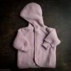 Engel Baby Wool 100% Organic Merino Wool Fleece Jacket - Lilac Rose
