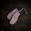 Engel 100% Organic Merino Wool Fleece Mittens - Lilac Rose