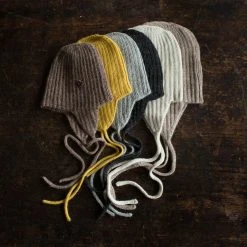 Esencia Alpaca String Hat - Ivory