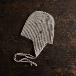 Esencia Alpaca String Hat - Pebble