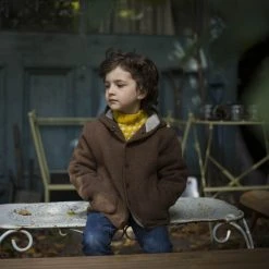 Disana Exclusive Organic Boiled Merino Jacket - Old Style - Hazelnut Baby Wool