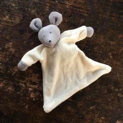 Nanchen Handmade Organic Cotton/Wool Soft Rabbit Or Mouse Comforter