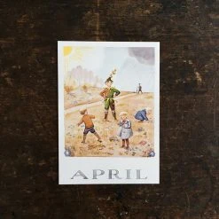 Elsa Beskow Individual Month Postcards Toys