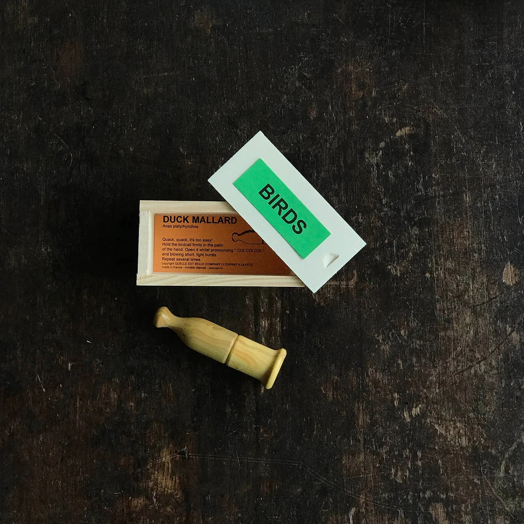 Quelle Est Belle Handmade Wood Duck Bird Call