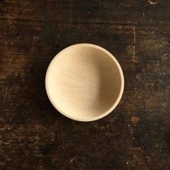 Gluckskafer Baby Bowls In Natural Wood - Three Sizes