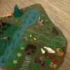 Papoose Toys Felted Wool Farm Play Mat