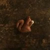 Gluckskafer Toys Handmade Wool Felt Squirrel