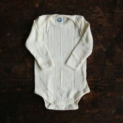 Cosilana Baby Wool Organic Merino Wool, Cotton & Silk Body - Ecru