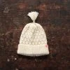 Mormor.nu Hand Knit Alpaca Smock Hat - Natural