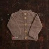 Mormor.nu Hand Knit Alpaca Grethe Cardigan - Dusty Brown Tops & Sweaters