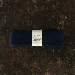 Collegien Cotton & Linen Babies & Kids Rib Tights - Navy