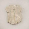 Ketiketa SALE Hand Woven Cotton Marin Romper - Rainbow Stripe