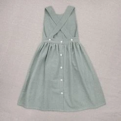 Ketiketa Hand Woven Cotton Kids Zoè Dress - Teal