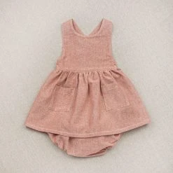 Ketiketa SALE Hand Woven Cotton Baby Zoè Dress - Rose