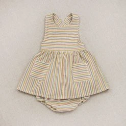 Ketiketa SALE Hand Woven Cotton Zoè Dress - Rainbow Stripe