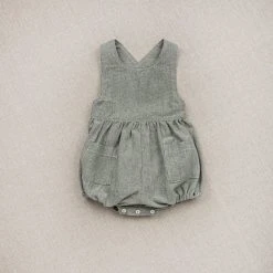 Ketiketa Hand Woven Cotton Zoè Romper - Teal SALE