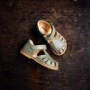 Angulus Kids Petal Sandals - Light Khaki SALE