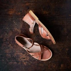 Angulus SALE Women's Intertwined Strap Sandals - Tan