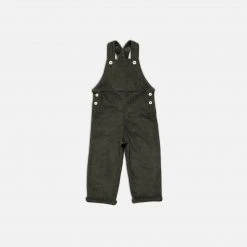 Monty & Co Cotton Corduroy Docker Overall - Olive