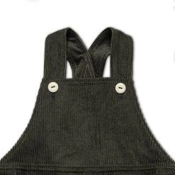 Monty & Co Cotton Corduroy Docker Overall - Olive