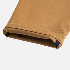 Monty & Co Cotton Porter Dungaree - Tan Cotton & Linen