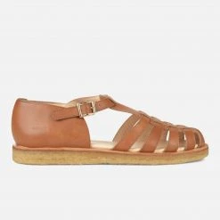 Angulus Women's Fisherman Sandal - Tan SALE