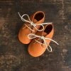 Amy & Ivor Handmade Leather Traveller Shoes - Ochre