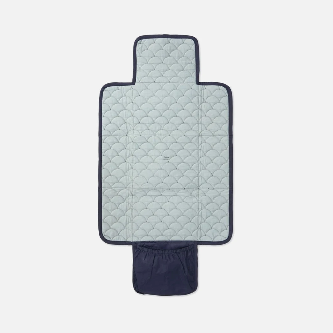 Cam Cam Organic Quilted Changing Mat - Navy