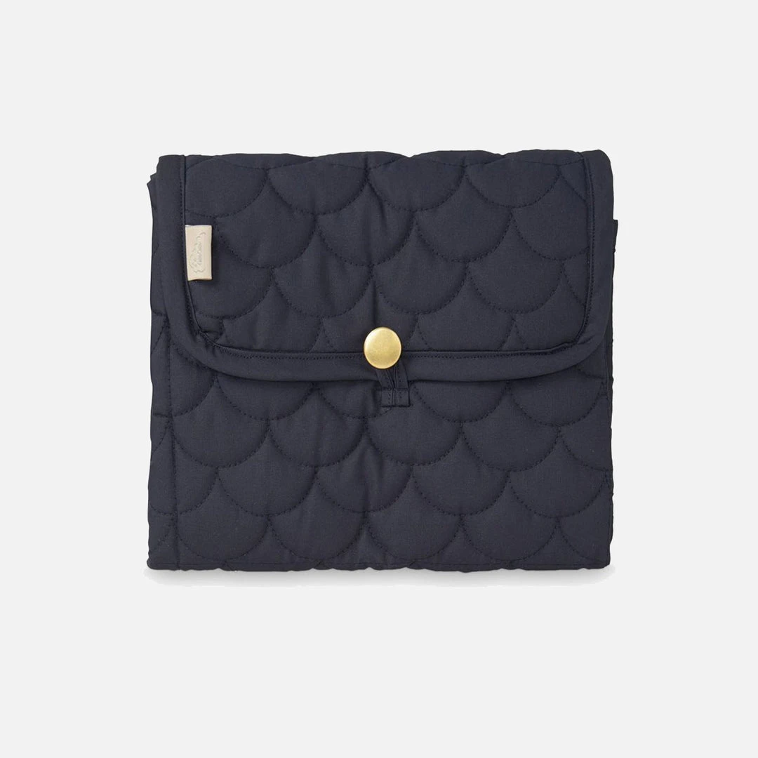 Cam Cam Organic Quilted Changing Mat - Navy