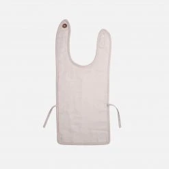 Fabelab Organic Cotton Muslin/Terry Feeding Bib - Mauve