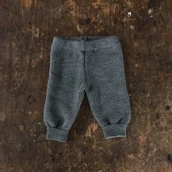 Reiff Baby Wool Organic Merino Wool Baby Pants - Slate