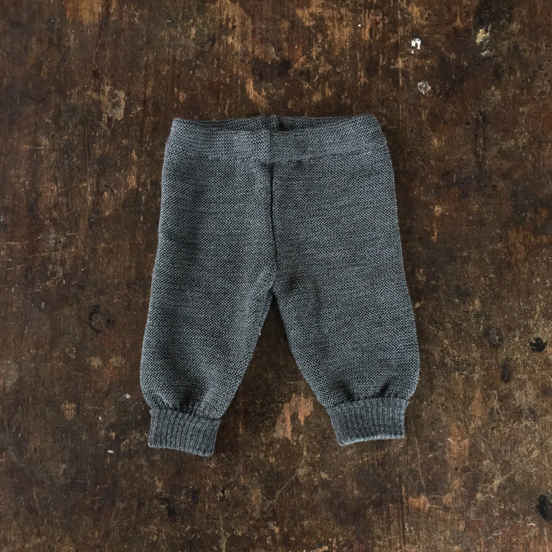 Reiff Baby Wool Organic Merino Wool Baby Pants - Slate